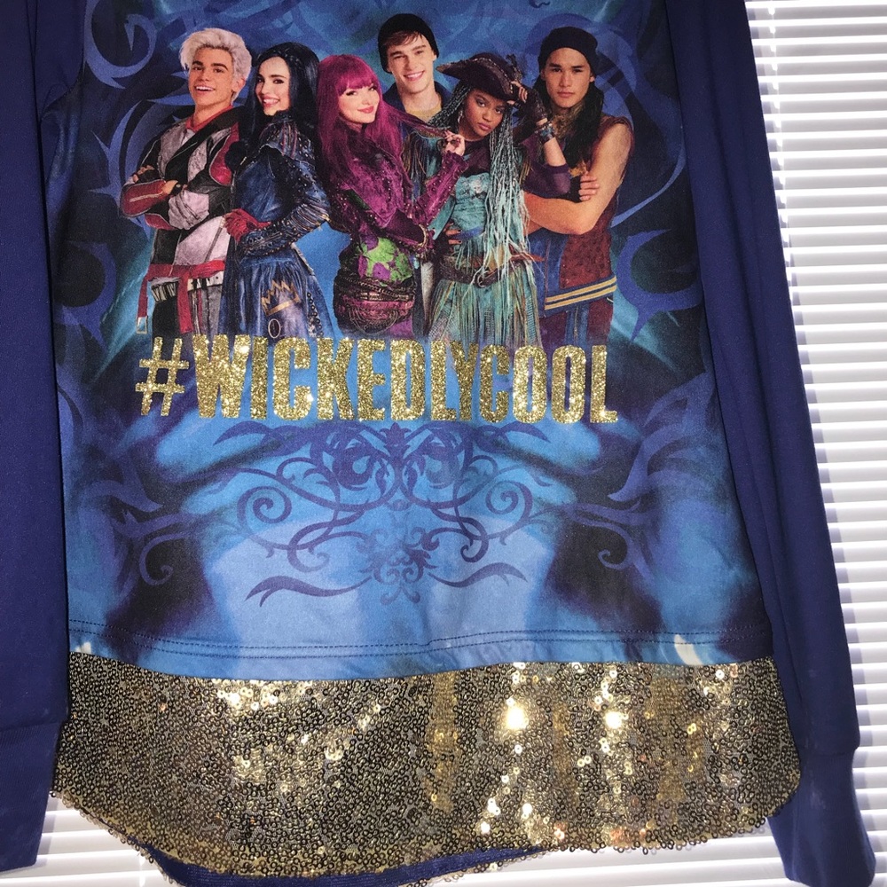 Descendants 2 Sequins Shirt